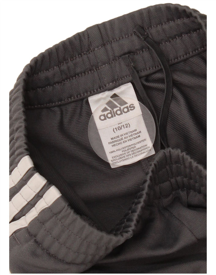 Спортивные шорты Adidas для мальчиков 10-11 лет, средние серые