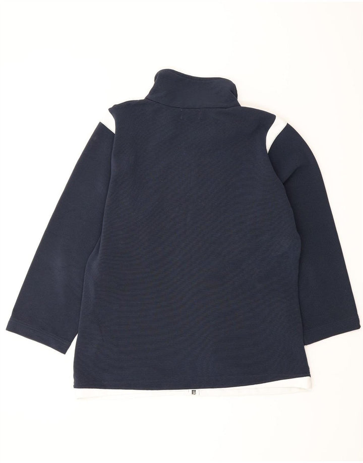 Женский спортивный костюм Kappa, верхняя куртка UK 20, 2XL, темно-синий, полиэстер с цветными блоками