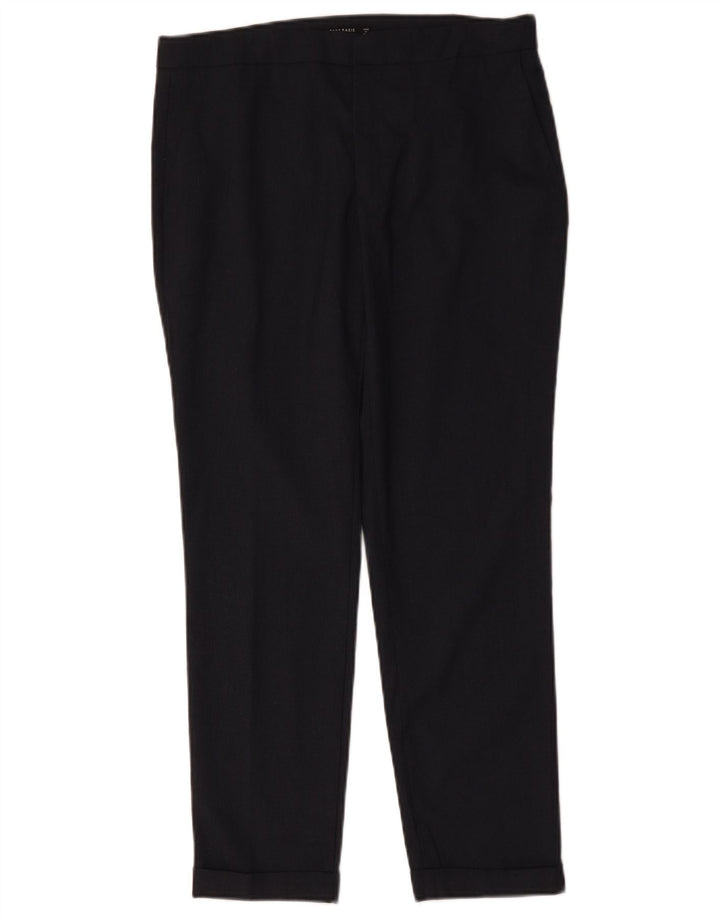 Женские узкие костюмные брюки Zara EU 38, маленькие W28 L27, серые