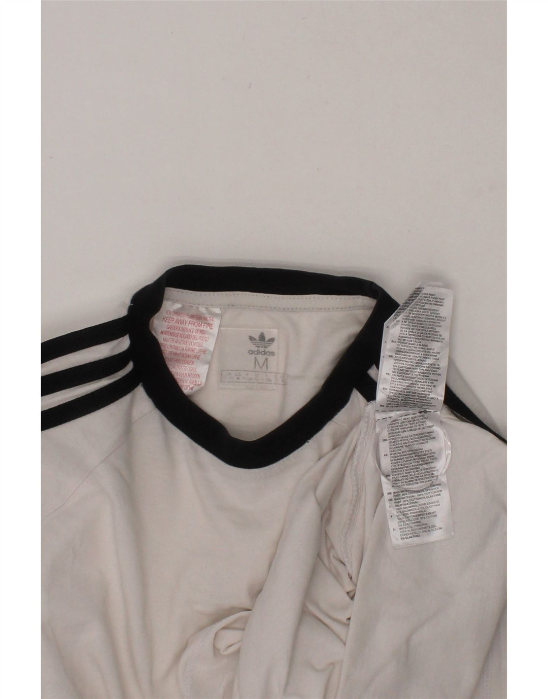 ADIDAS Boys T-Shirt Top 11-12 Years Medium  White Cotton Vintage Adidas and Second-Hand Adidas from Messina Hembry 