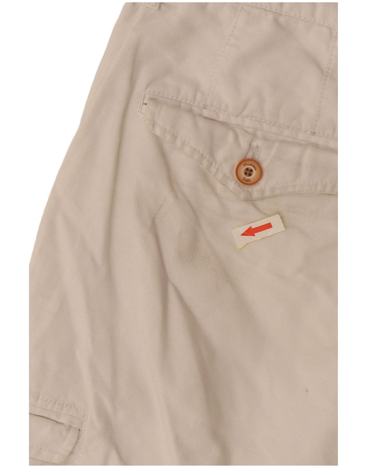 Мужские шорты-карго Massimo Dutti EU 42, большие W32, белые