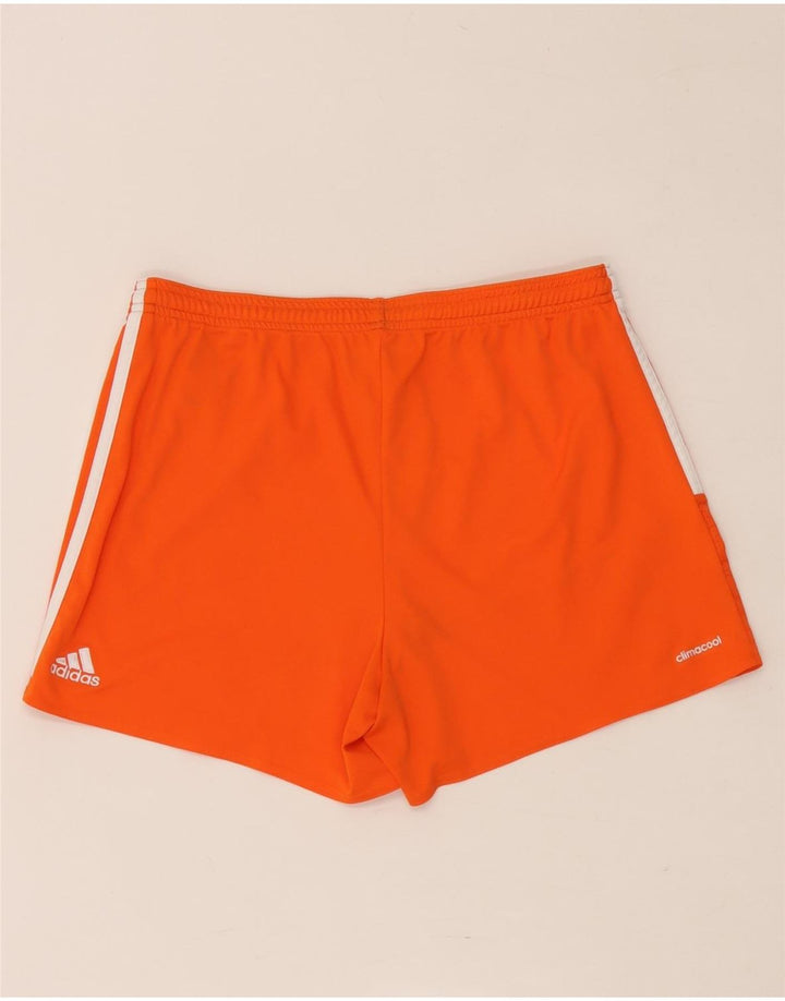 Женские спортивные шорты Adidas Climacool UK 12/14, средний оранжевый полиэстер
