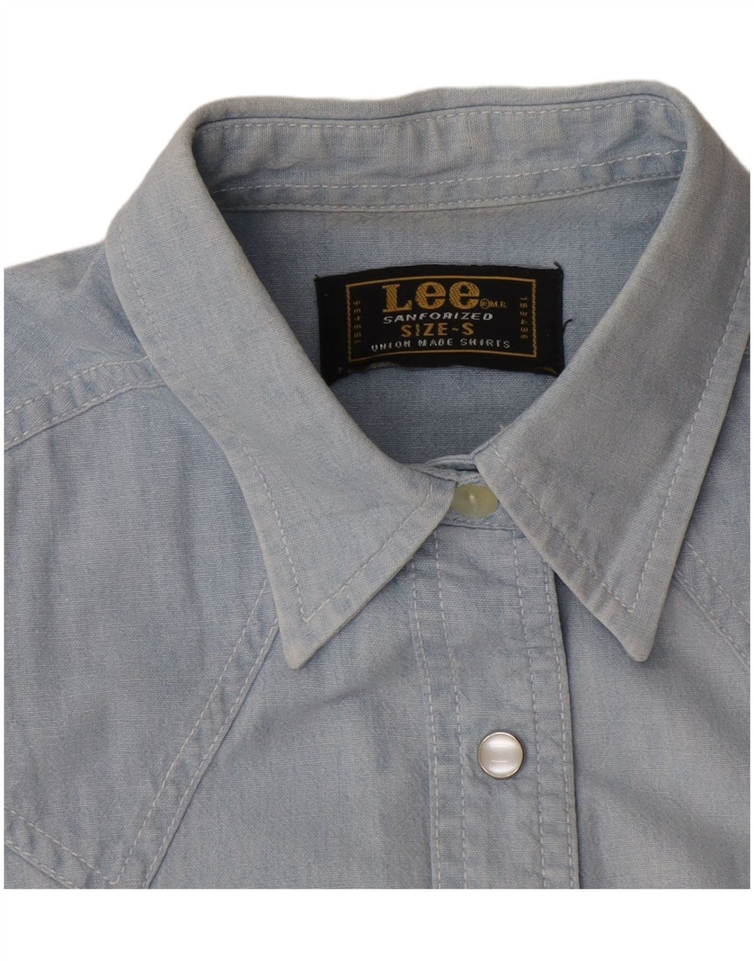 Женская рубашка без рукавов Lee UK 10, маленькая синяя