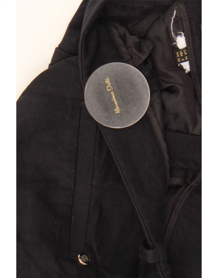 Женские брюки-чиносы Massimo Dutti Bootcut 2XS W24 L25 Черные