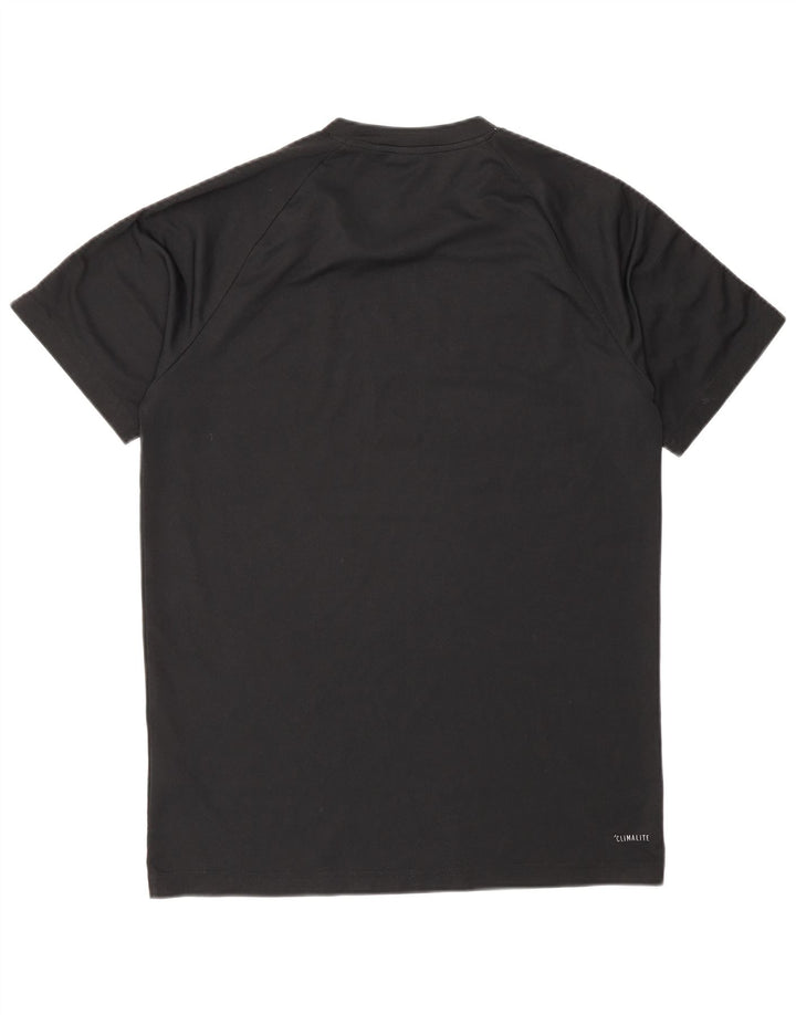 Мужская футболка Adidas Climalite Top Medium Black Polyester Sports