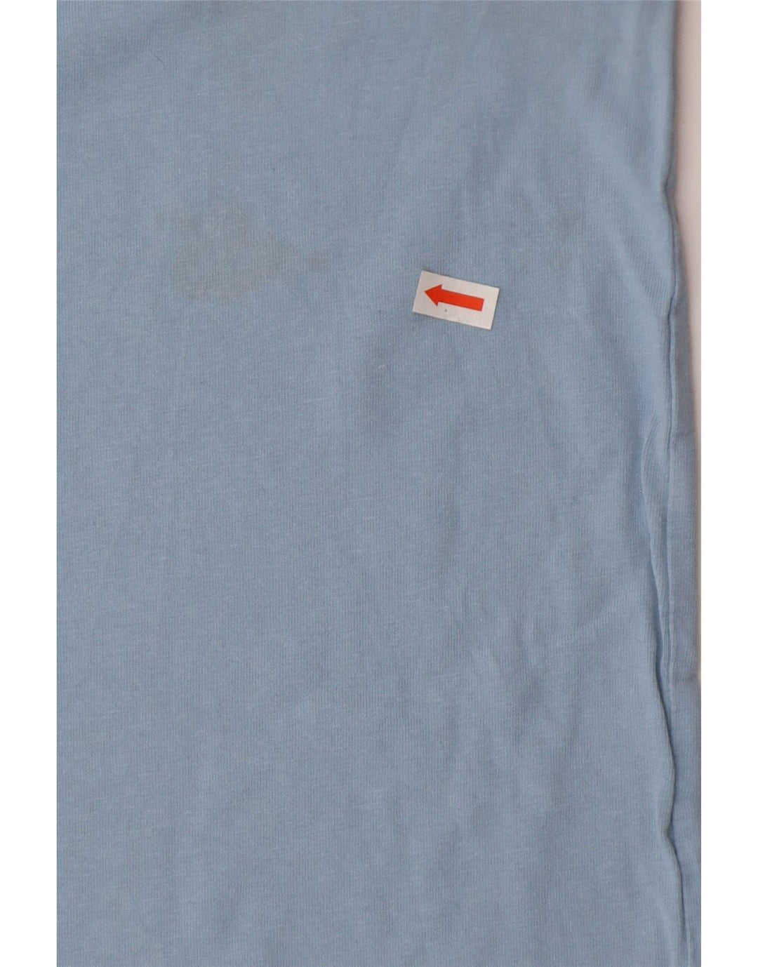 Crew Clothing Мужская футболка из хлопка среднего синего цвета