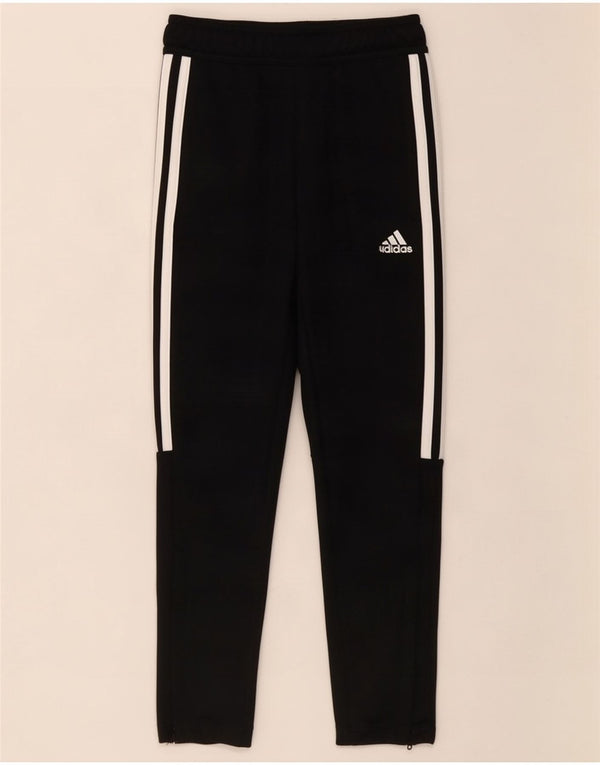 Спортивные брюки Adidas Aeroready для мальчиков 7-8 лет, черный полиэстер