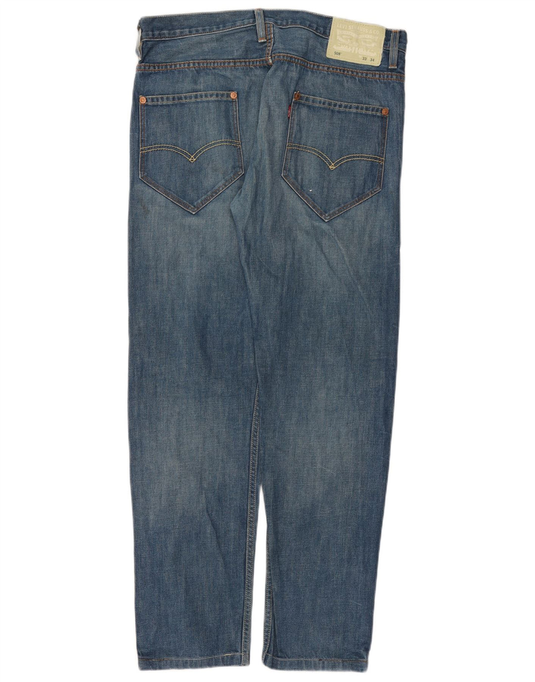Мужские джинсы Levi's Slim 508 W33 L31 синие, хлопок