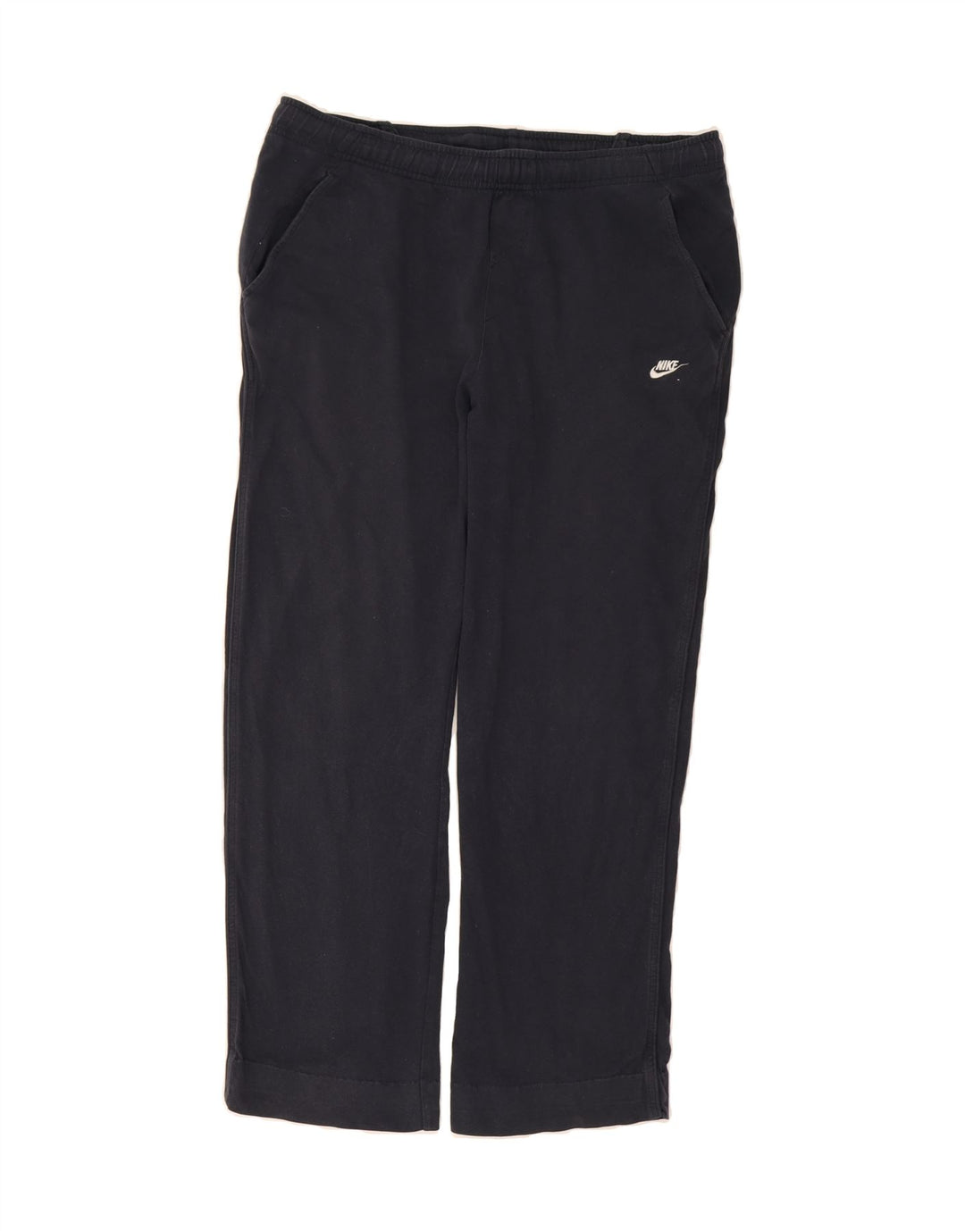 NIKE Womens Tracksuit Trousers UK 31/33 Medium  Black Cotton Vintage Nike and Second-Hand Nike from Messina Hembry 