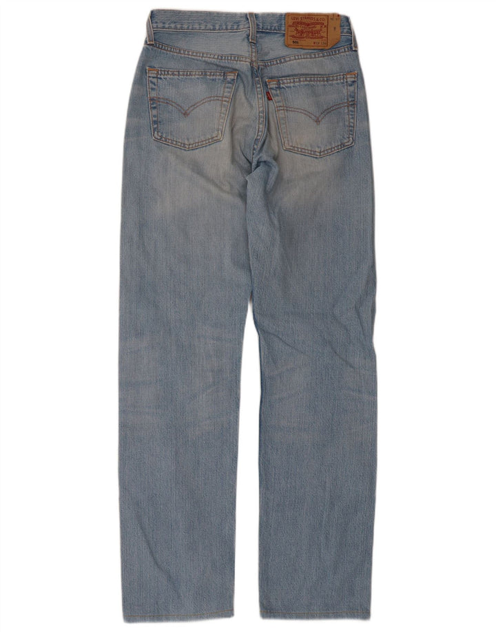 Мужские прямые джинсы Levi's 501 W29 L34 синие, хлопок