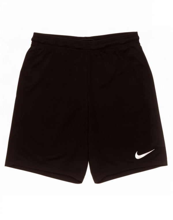 Мужские спортивные шорты Nike Dri Fit, средний черный полиэстер