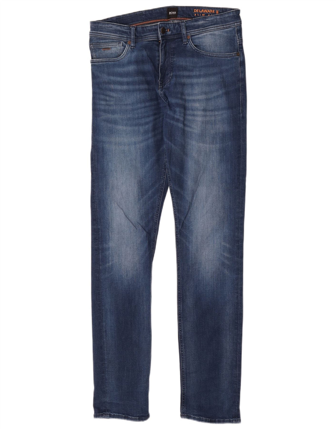 Женские узкие джинсы Hugo Boss Delaware W32 L34, синий хлопок