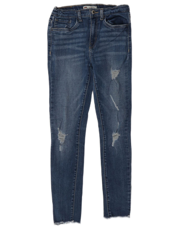 Джинсы суперскинни Levi's Girls 720 с высокой талией, 11–12 лет W24 L26, синие