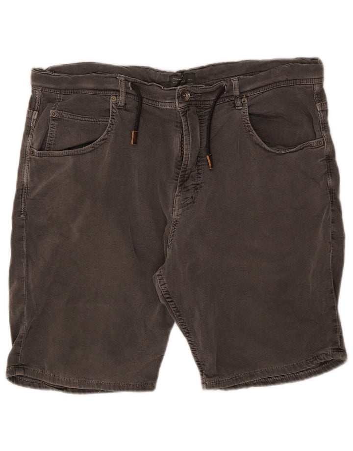 Мужские джинсовые шорты Zara EU 44, большие W34, серые