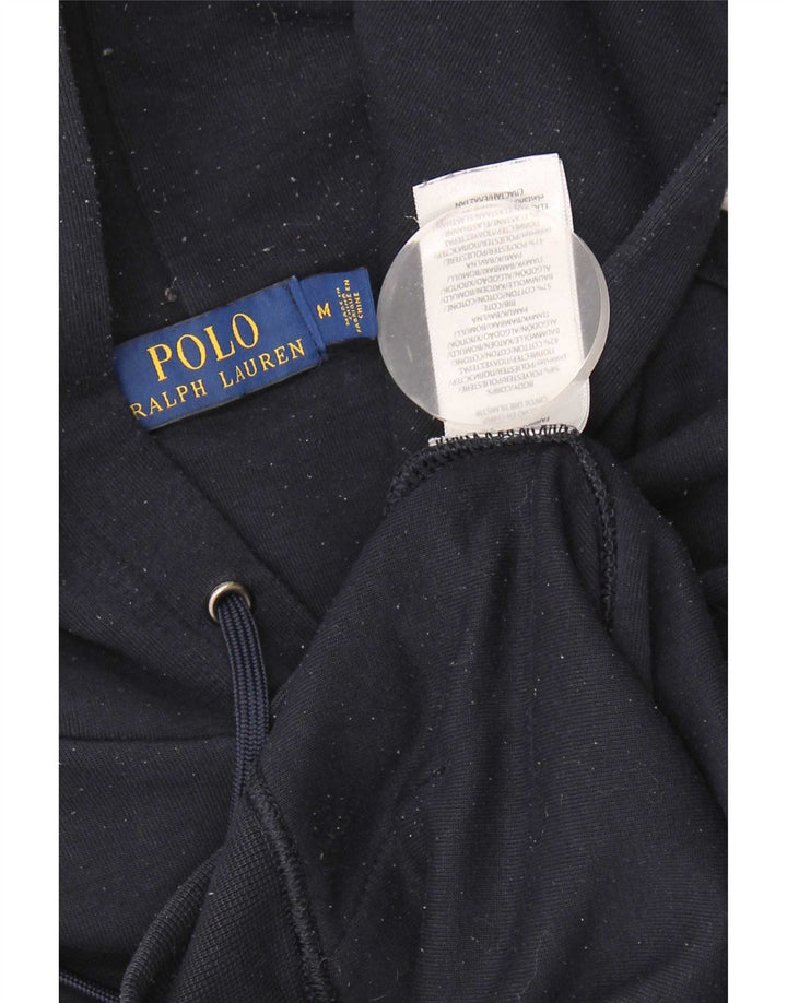 Мужской джемпер с капюшоном Polo Ralph Lauren, средний темно-синий, полиэстер