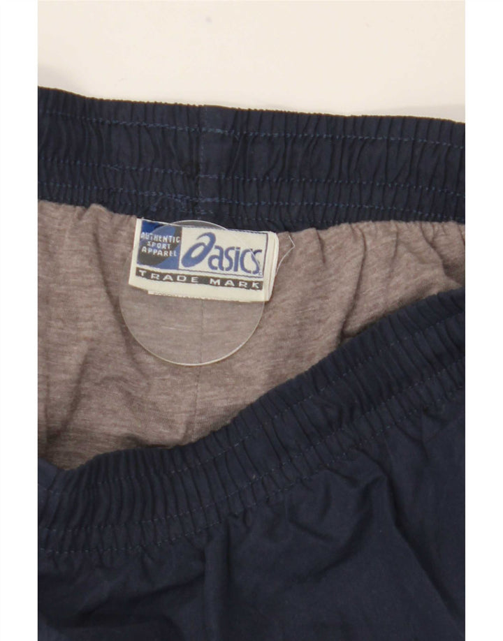Мужские спортивные брюки Asics, маленькие темно-синие, полиэстер