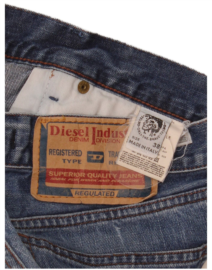 Мужские джинсовые шорты Diesel W38 XL, синие, хлопок