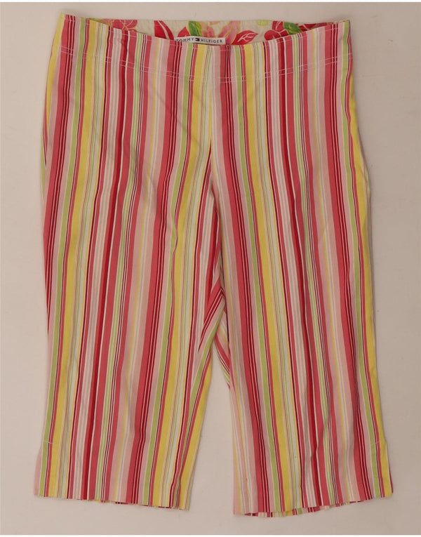 TOMMY HILFIGER Женские шорты-бермуды W30, средние, разноцветные в полоску