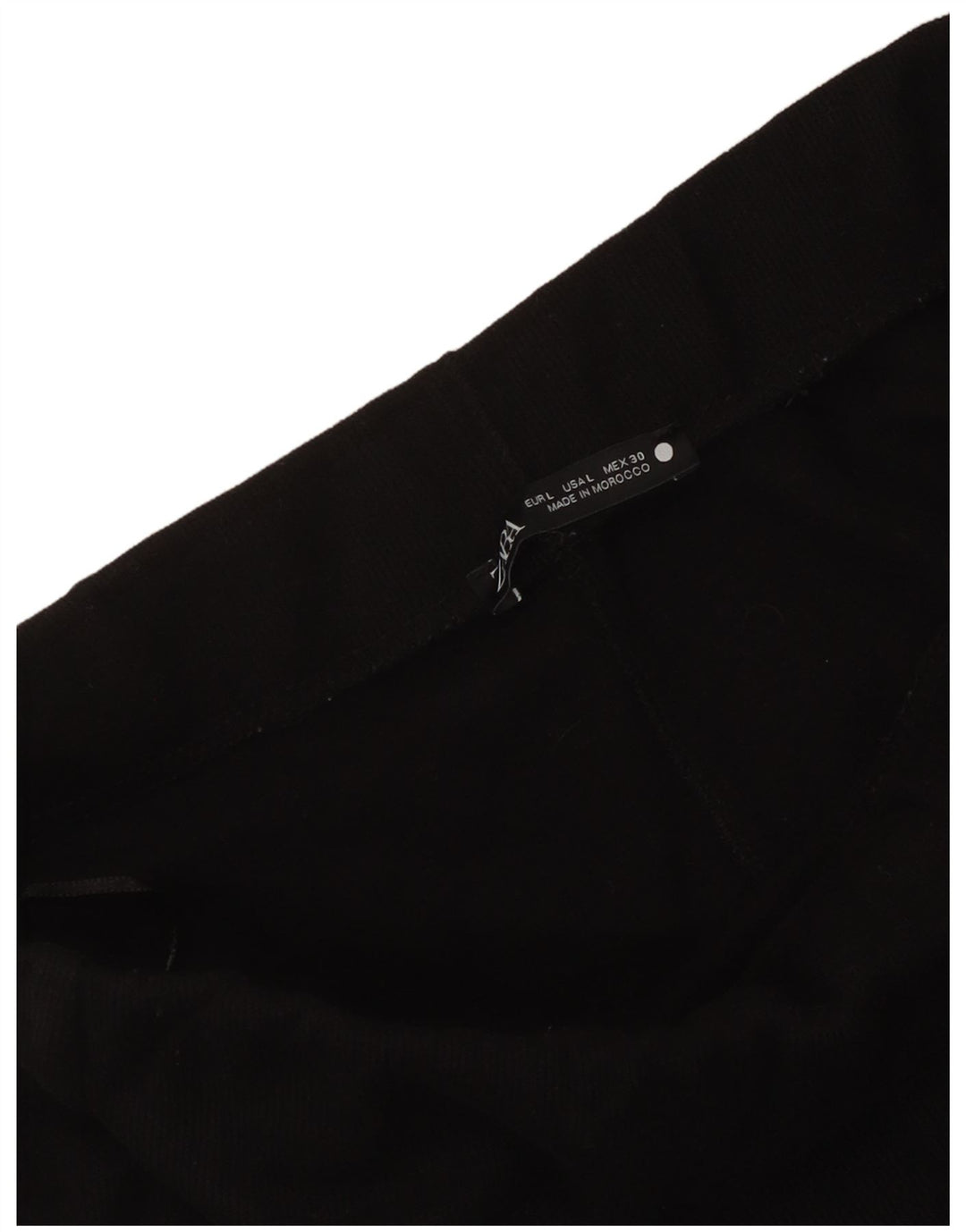 Юбка миди женская Zara большая W30 черная