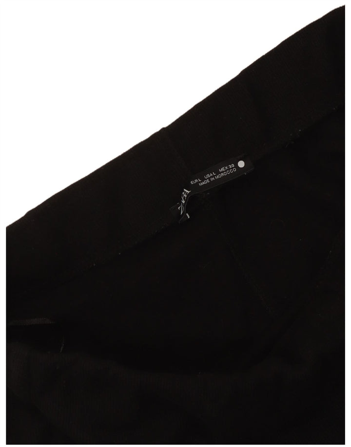 Юбка миди женская Zara большая W30 черная