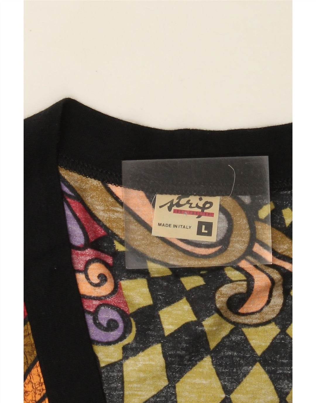 Винтажный женский оверсайз-кардиган, Великобритания, 16 больших разноцветных геометрических узоров