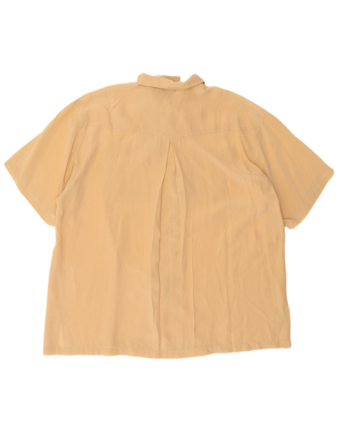 Женская блузка-рубашка с коротким рукавом Marella IT 42 Medium Beige