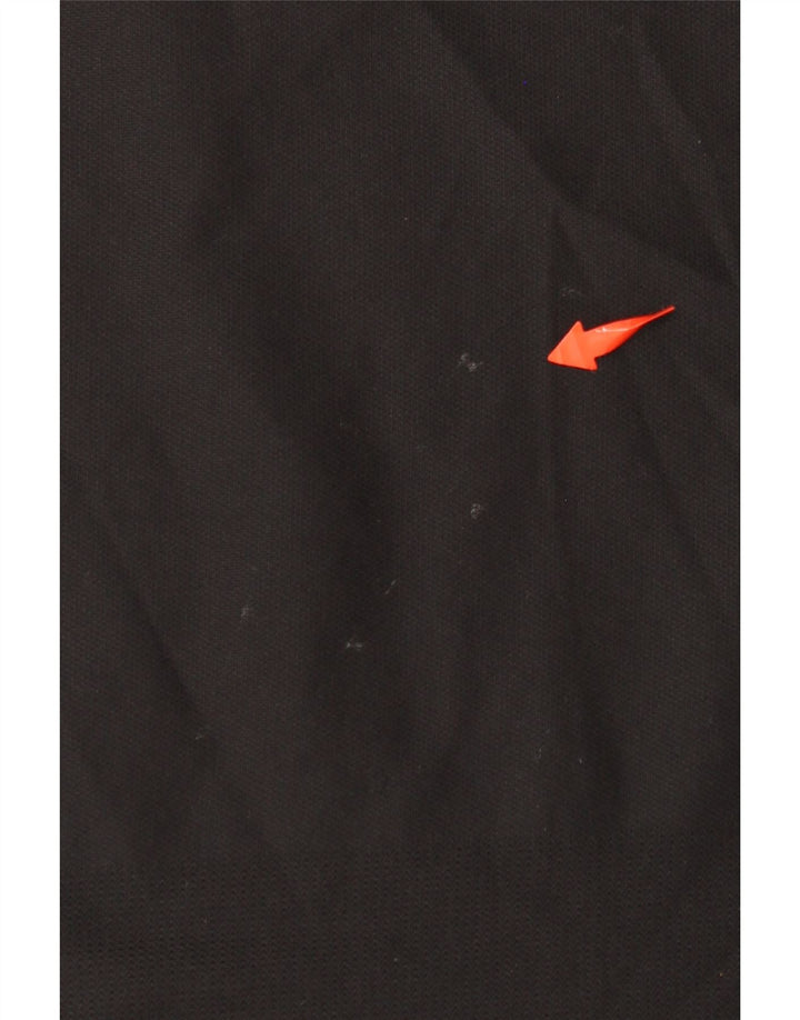 Мужская футболка ADIDAS Climacool, верх 2XL, черный полиэстер с цветными блоками