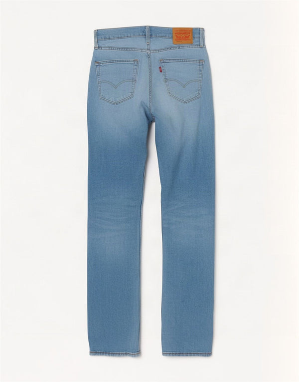Мужские прямые джинсы Levi's 514 W34 L32 синие, хлопок