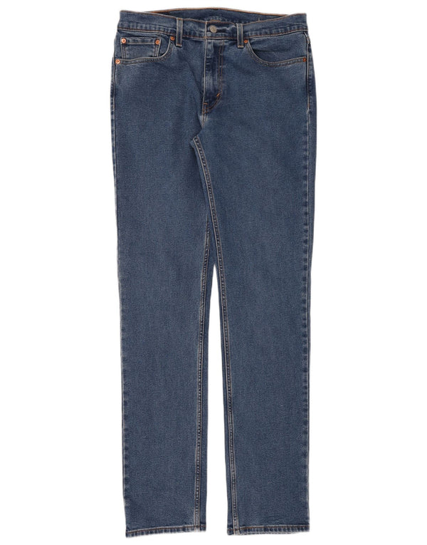 Мужские джинсы Levi's Slim 511 W32 L34 синие, хлопок