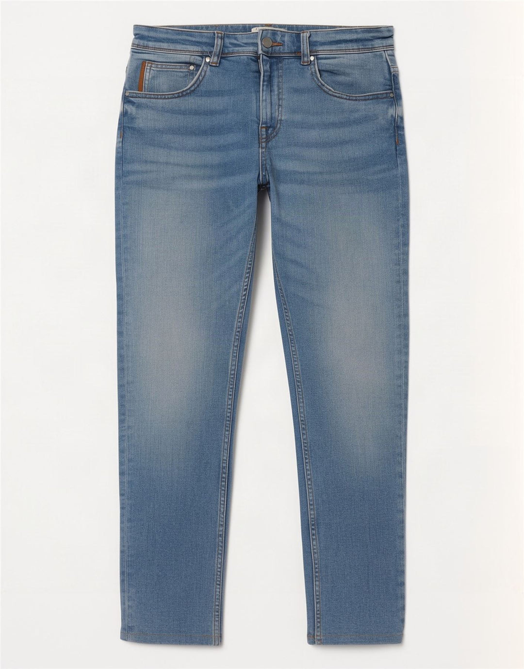Мужские узкие джинсы Zara EU 42, большие W32 L30, синие, хлопок