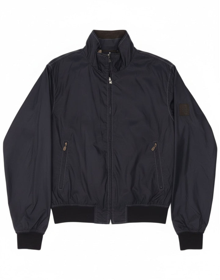 Женский бомбер Belstaff UK 14, средний темно-синий, нейлон