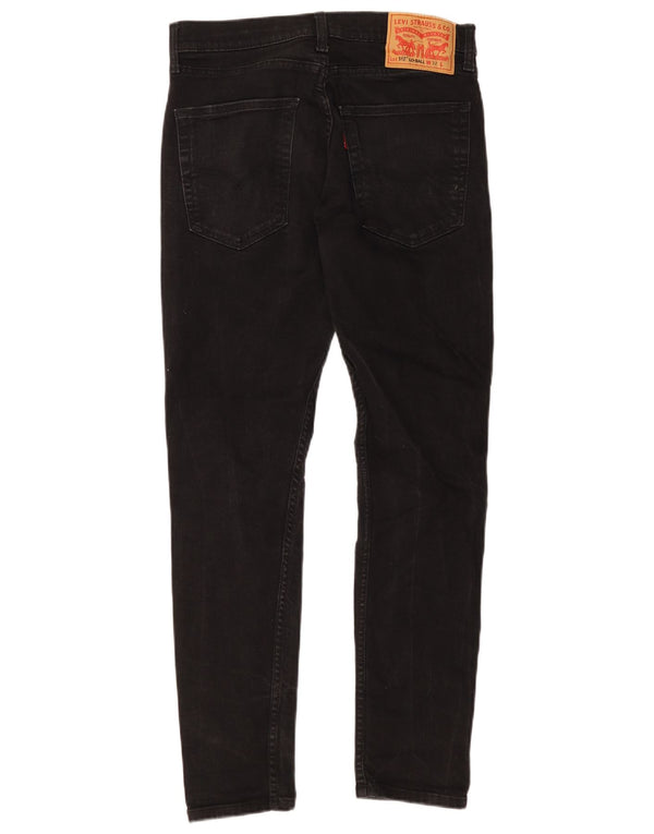 Мужские зауженные зауженные джинсы Levi's 512 Lo-Ball W32 L30, черный хлопок