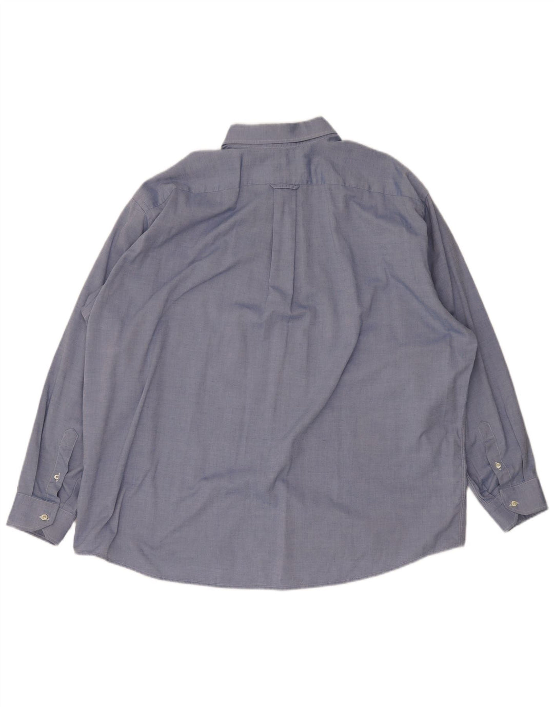 Мужская рубашка Lacoste, размер 45 XL, синяя, хлопок
