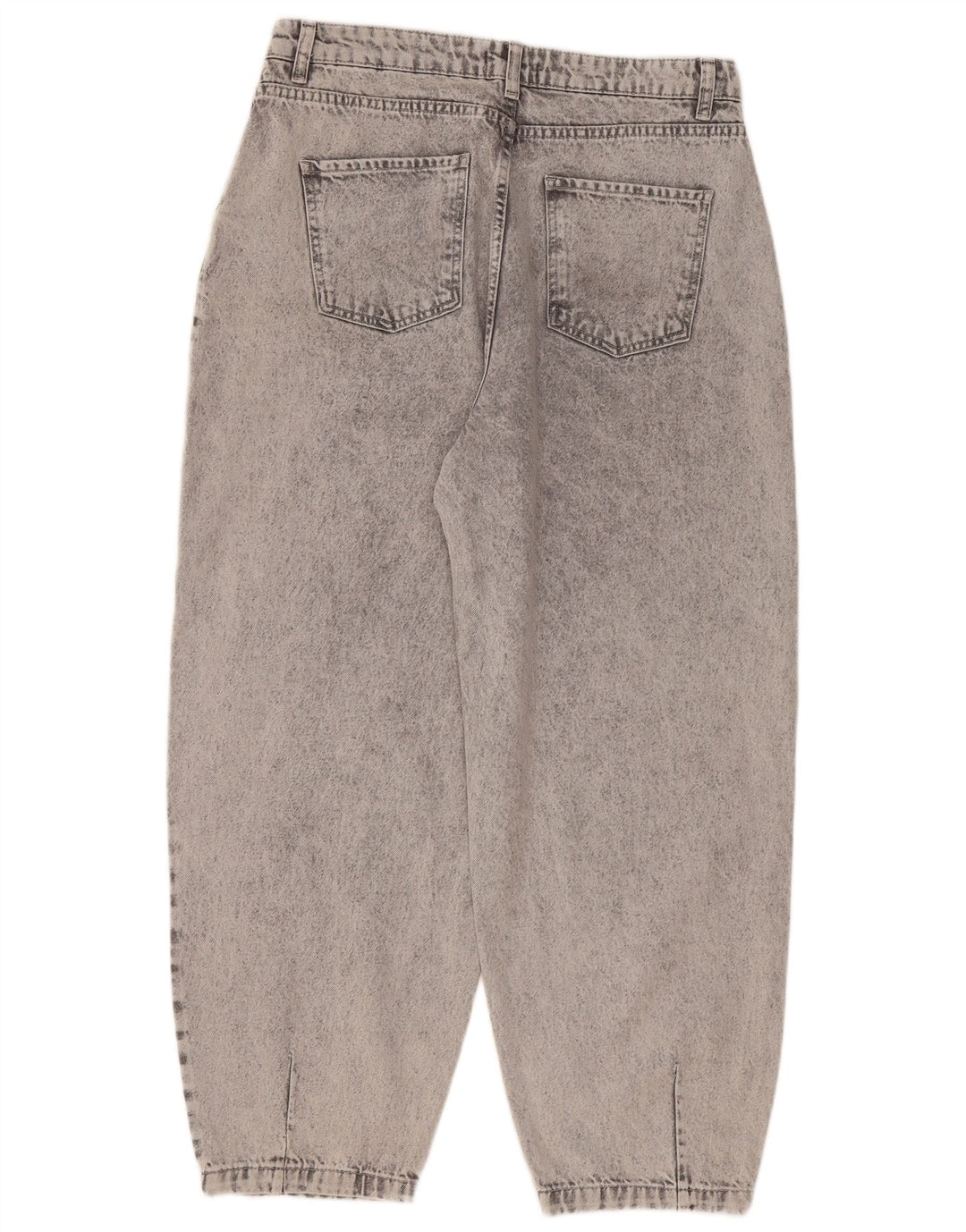 Винтажные женские свободные джинсы W32 L27, серый хлопок