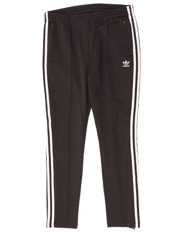 Женские спортивные брюки Adidas UK 16, большие черные хлопковые спортивные брюки