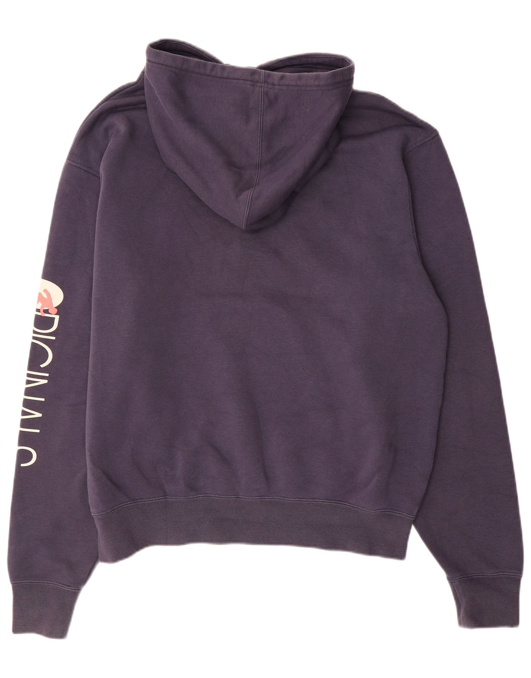 Мужской джемпер с капюшоном ADIDAS с рисунком, большой размер, темно-синий, хлопок