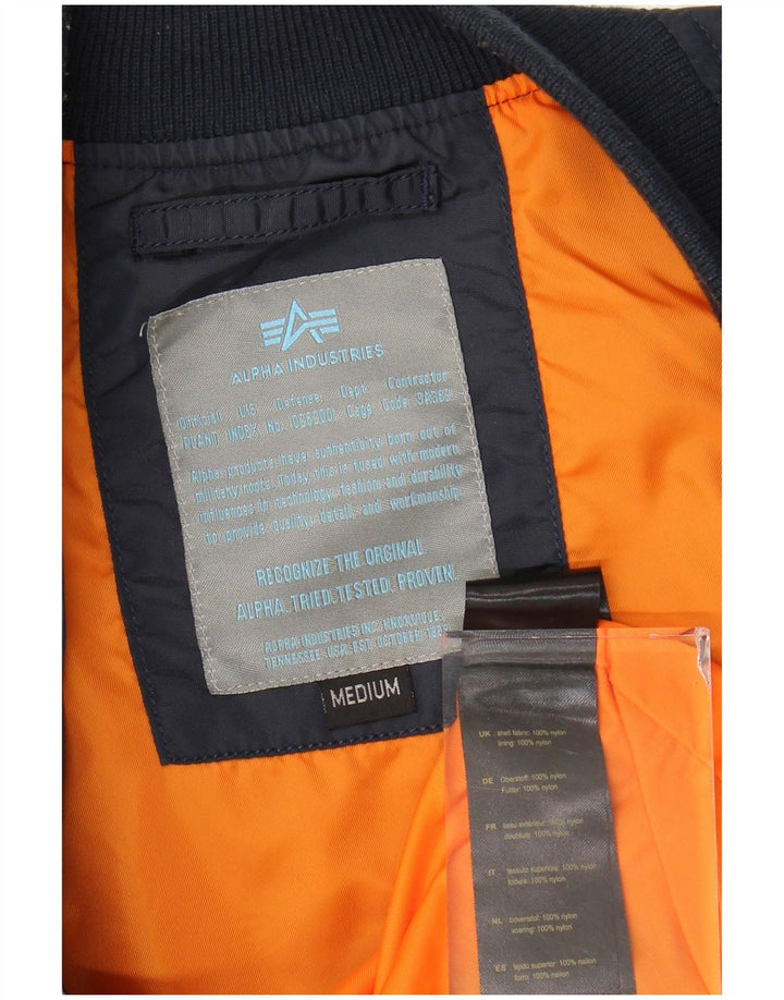 Мужское пальто Alpha Industries UK 38, средний темно-синий, нейлон