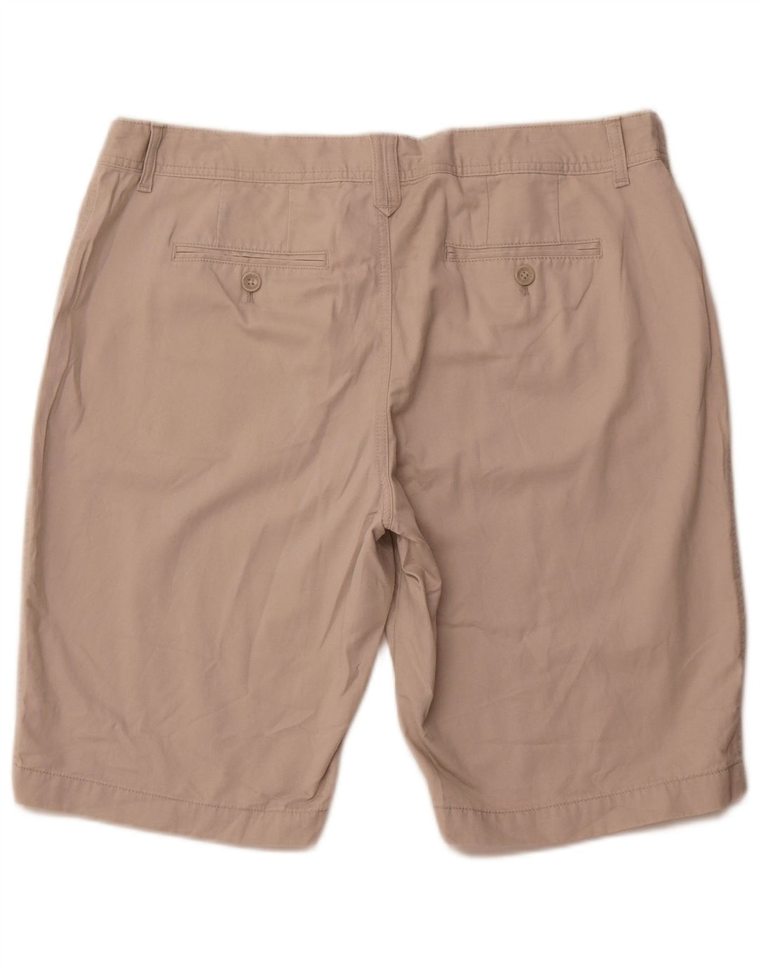 EDDIE BAUER Женские шорты чинос с высокой талией США 18 2XL W38 Бежевый хлопок