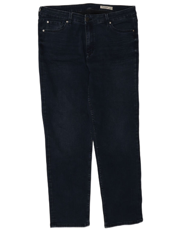 Женские прямые джинсы Marks & Spencer The Sienna UK 18 XL W36 L30 Темно-синие