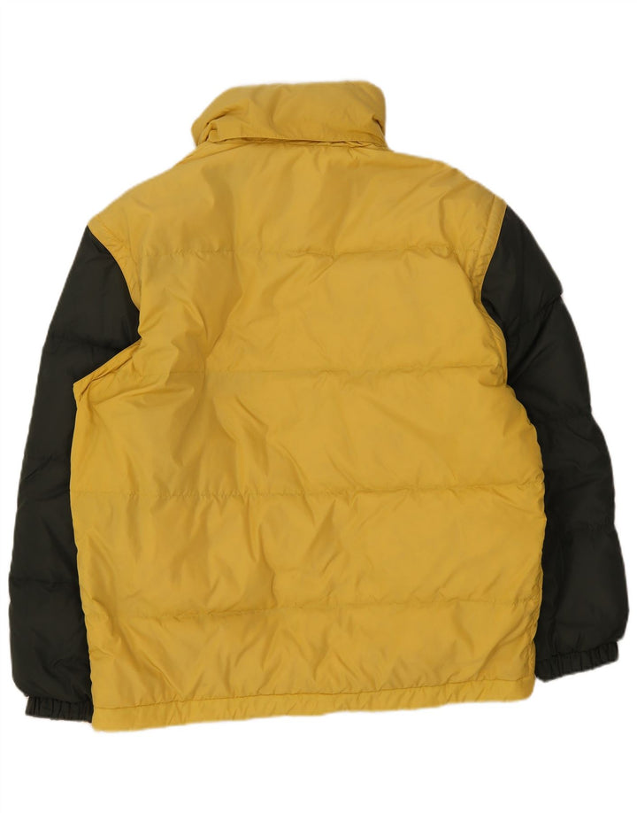 Мужская стеганая куртка Fila UK 38 Medium Yellow Colorblock