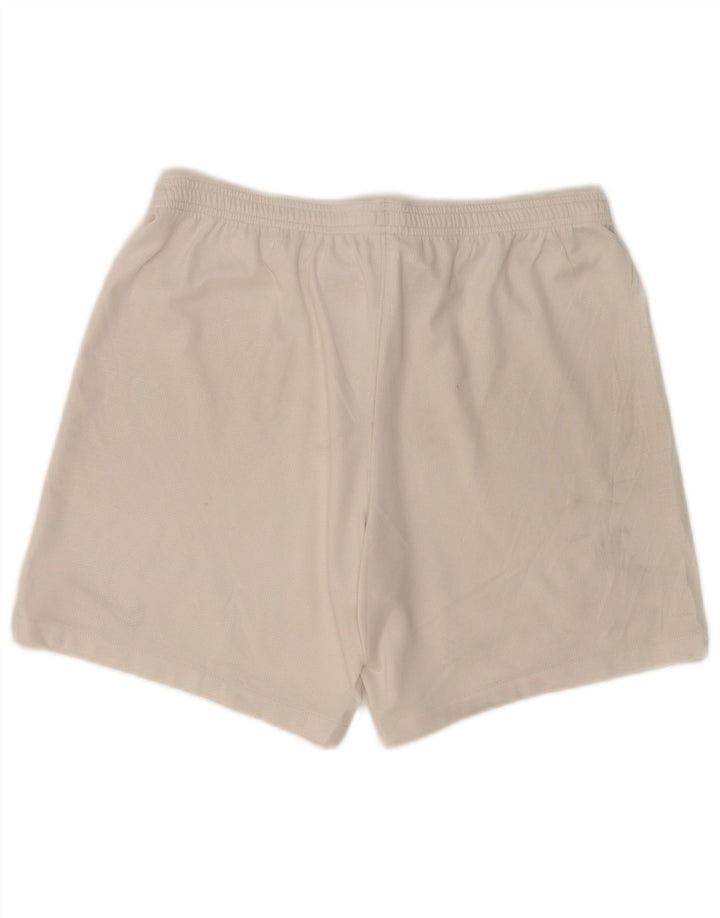 Мужские спортивные шорты NIKE Inter Milan, большие белые полиэстеровые шорты