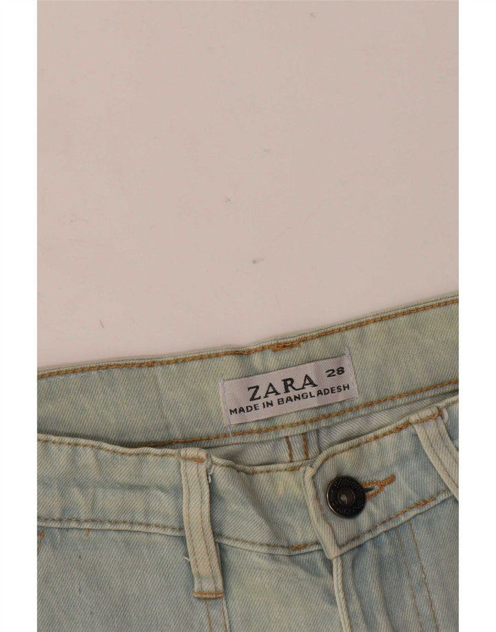 Мужские свободные джинсы-карго Zara W28 L27 синие