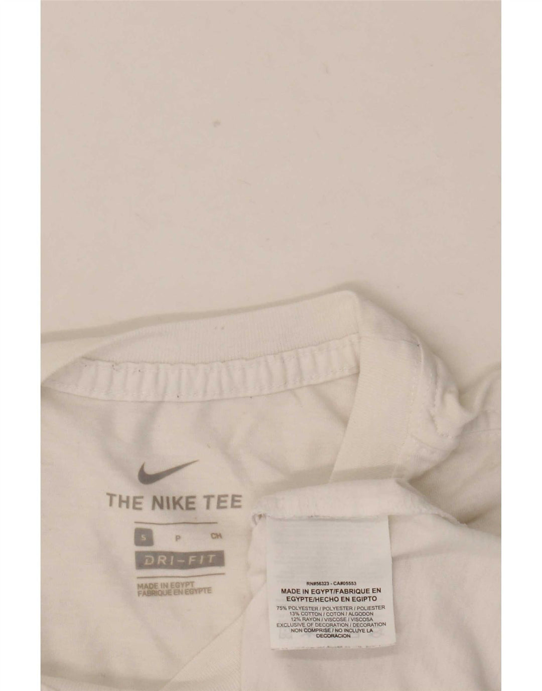 Мужская футболка Nike Dri Fit с графическим рисунком, маленький белый полиэстер