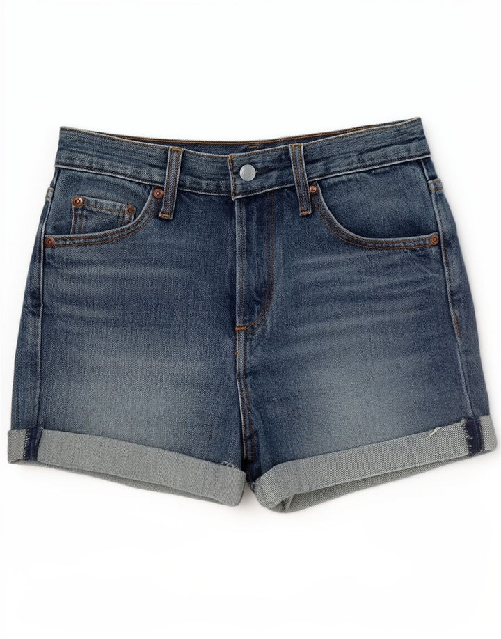 Женские джинсовые шорты Levi's W26, маленькие синие, хлопок