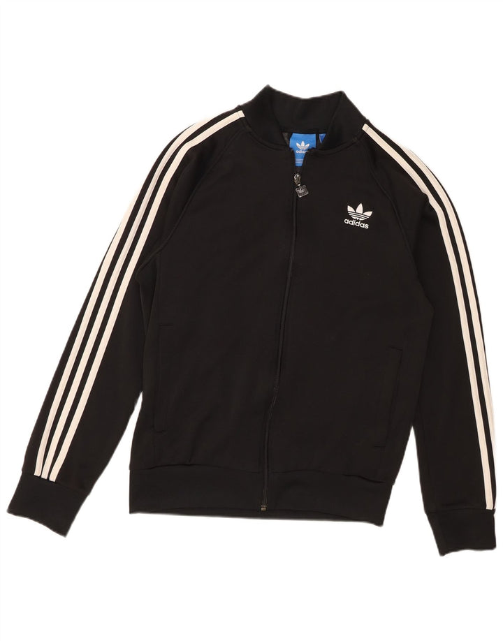 Женский спортивный костюм Adidas Top Jacket UK 14, средний черный, полиэстер