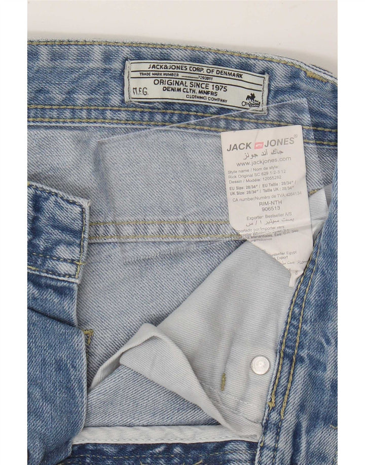 Мужские прямые джинсы Jack & Jones W28 L34 синие