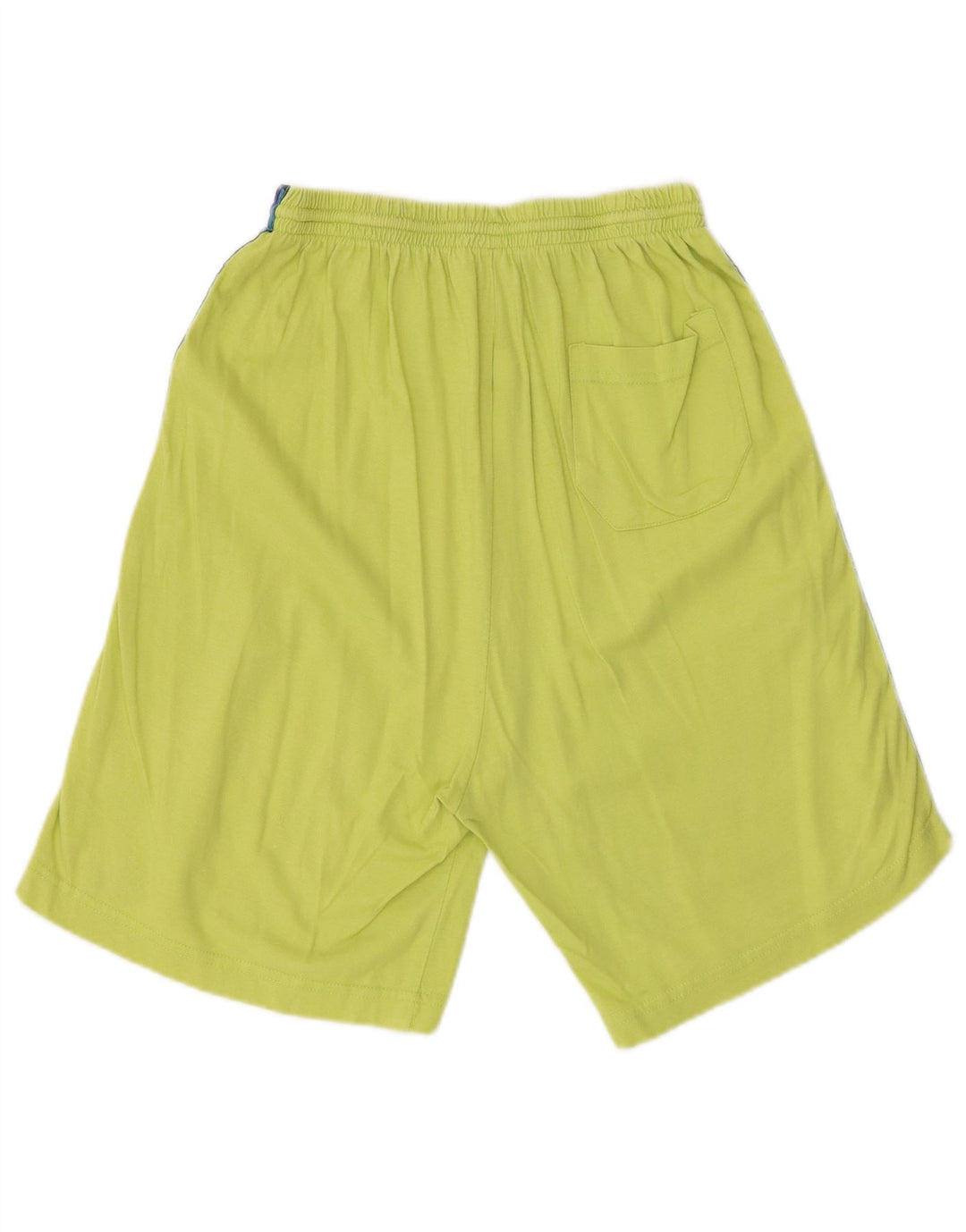 Мужские спортивные шорты с графическим рисунком ASICS XL, хлопковые зеленые цветные блоки