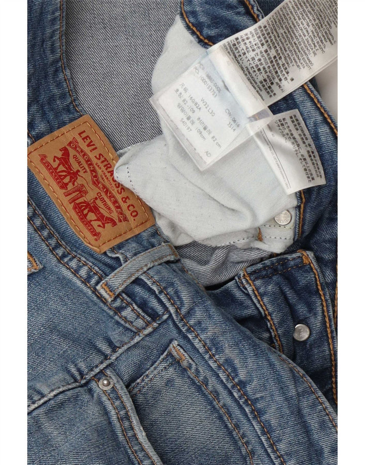 Женские джинсы Levi's 715 Bootcut W32 L30 синие, хлопок