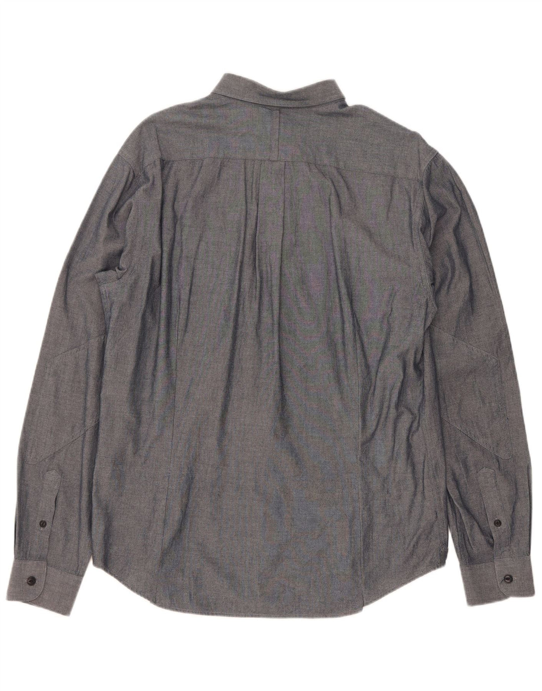 Мужская рубашка Fred Perry, большая серая хлопковая рубашка