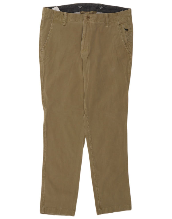 Мужские прямые брюки-чиносы Dockers W36 L32, бежевый хлопок